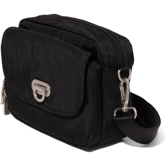 Coastal Nylon Camera Bag Crossbody RFID Pocket Flip Lock Lightweight Women